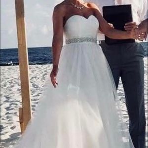 Wedding Dress and belt